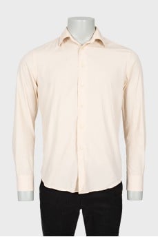 Men's beige shirt