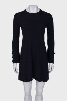 Loose wool dress