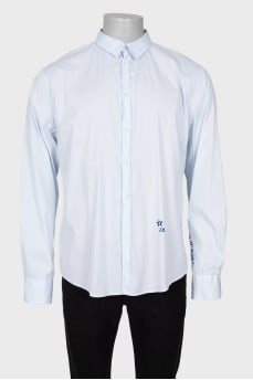 Men's light blue shirt