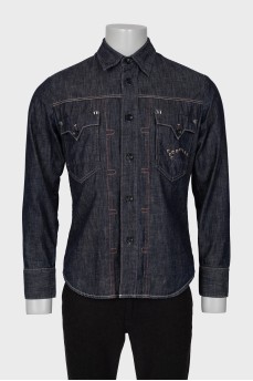 Men's denim shirt