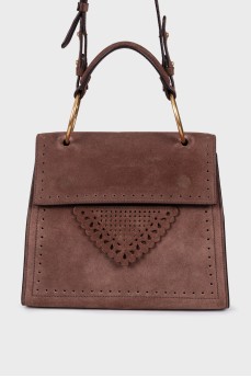Brown perforated bag