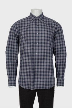Men's plaid shirt
