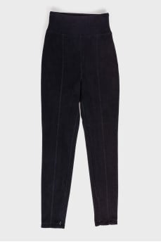 Black leggings with tag