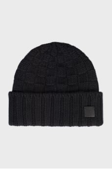 Cashmere hat and scarf set