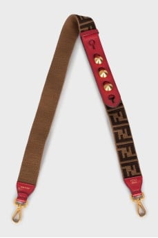 Textile strap for bag