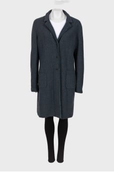 Knitted cashmere cardigan