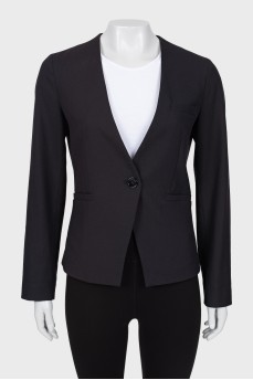 Black jacket with pockets