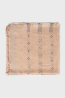 Scarf in signature print