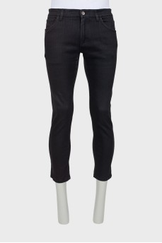 Men's black jeans