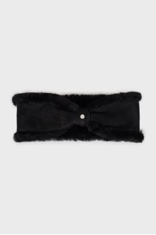 Headband with fur