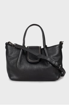 Leather mini crossbody bag