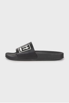 Men's flip-flops with print