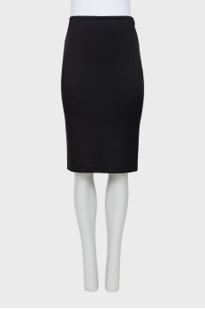 Black pencil skirt