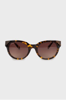Decorated sunglasses with print