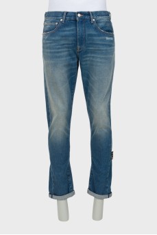 Men's blue jeans