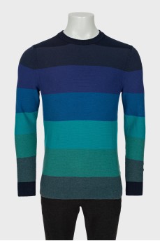 Men's striped sweater