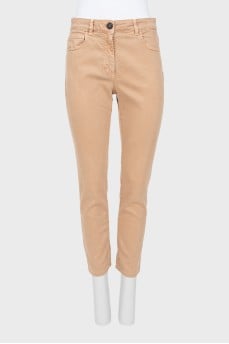 Beige jeans
