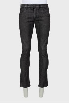 Men's black jeans