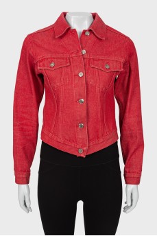 Vintage jacket with silver buttons