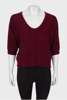 Oversized cashmere sweater