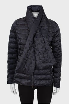 Polka Dot Quilted Jacket with Tag