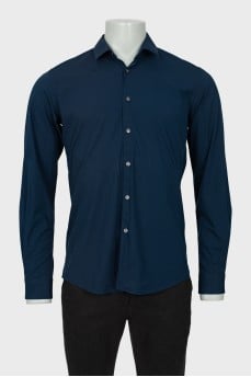 Men's dark blue shirt
