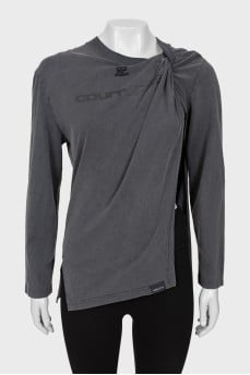 Series raglan bodysuit with logo