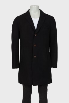 Men's wool coat