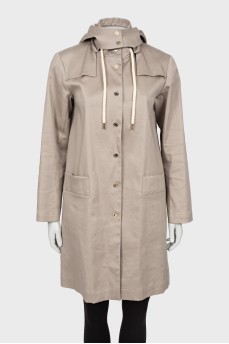 Loose-fitting coat