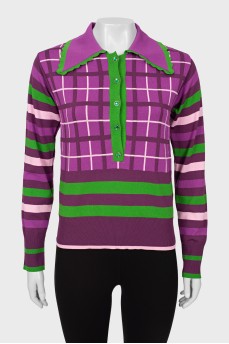 Mixed color jumper