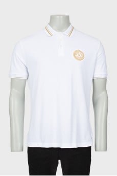Men's polo shirt with tag