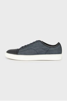 Men's denim sneakers