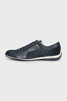 Men's dark blue sneakers