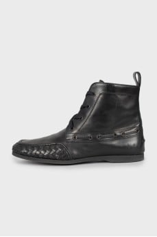 Men's leather boots