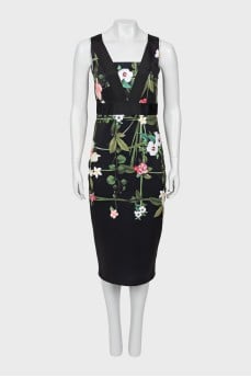 Black cocktail dress
