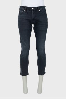 Men's black jeans