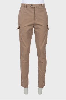 Men's brown cargo pants