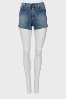 Mini denim shorts