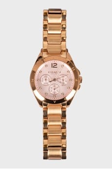 Stainless steel wristwatch