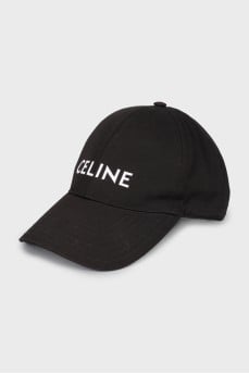 Black cap with logo