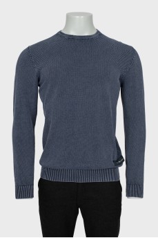 Men's long sleeve in small print