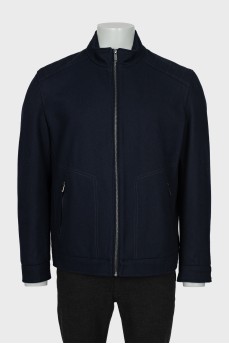 Men's blue jacket with tag