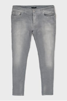 Light gray men's jeans