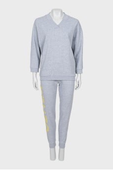Gray tracksuit