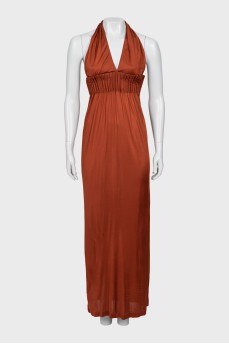 Off shoulder maxi dress