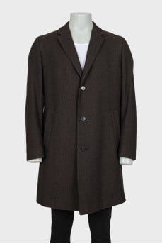 Men's striped coat