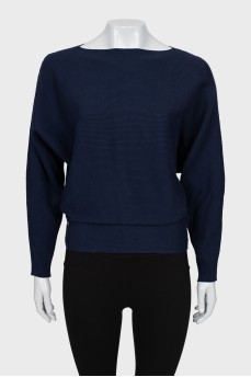 Sweater with bat sleeve