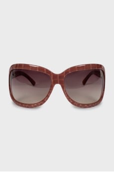 Sunglasses mask in print