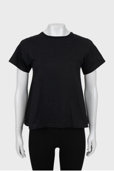 Black oversized T-shirt