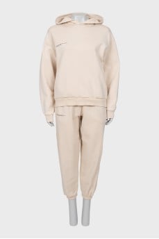 Beige tracksuit